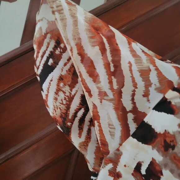 Calvin Klein Womens XL Abstract Print Blouse - Picture 6 of 6